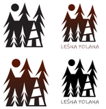 Forest Glade logo set