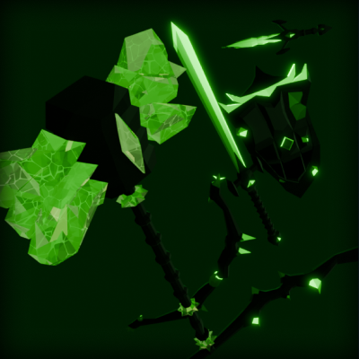 Corrupted Weapon Set